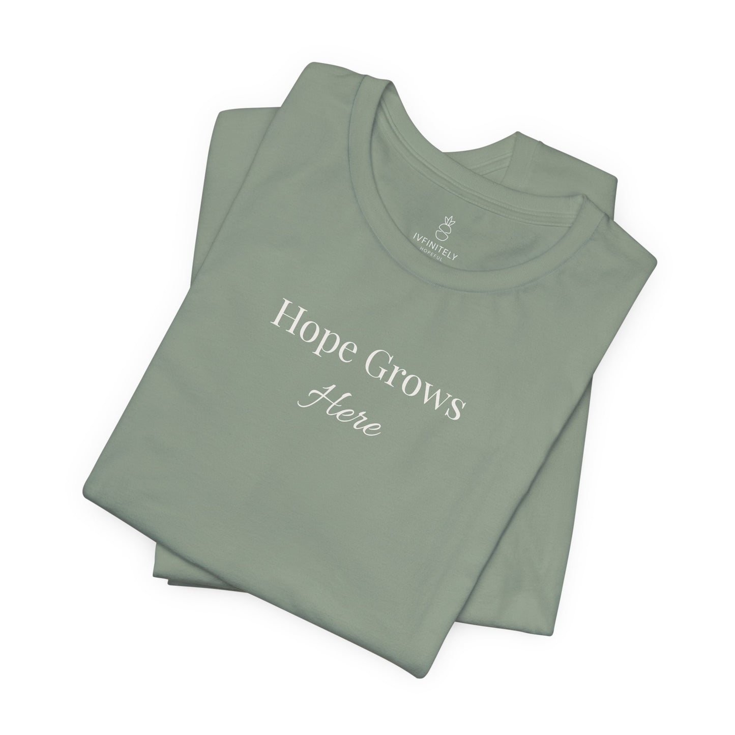 Hope Grows Here T-Shirt — Inspirational Tee
