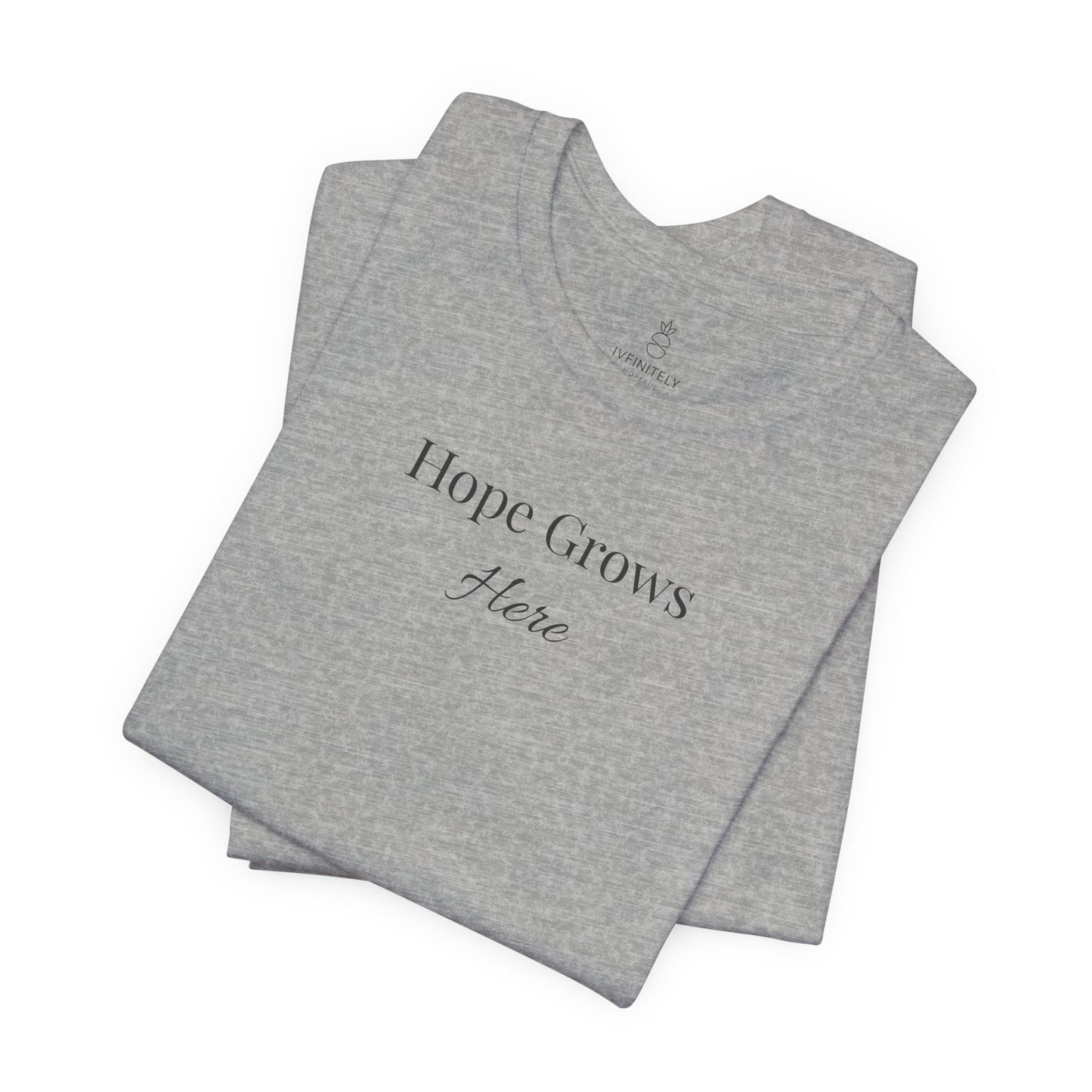 Hope Grows Here T-Shirt — Inspirational Tee