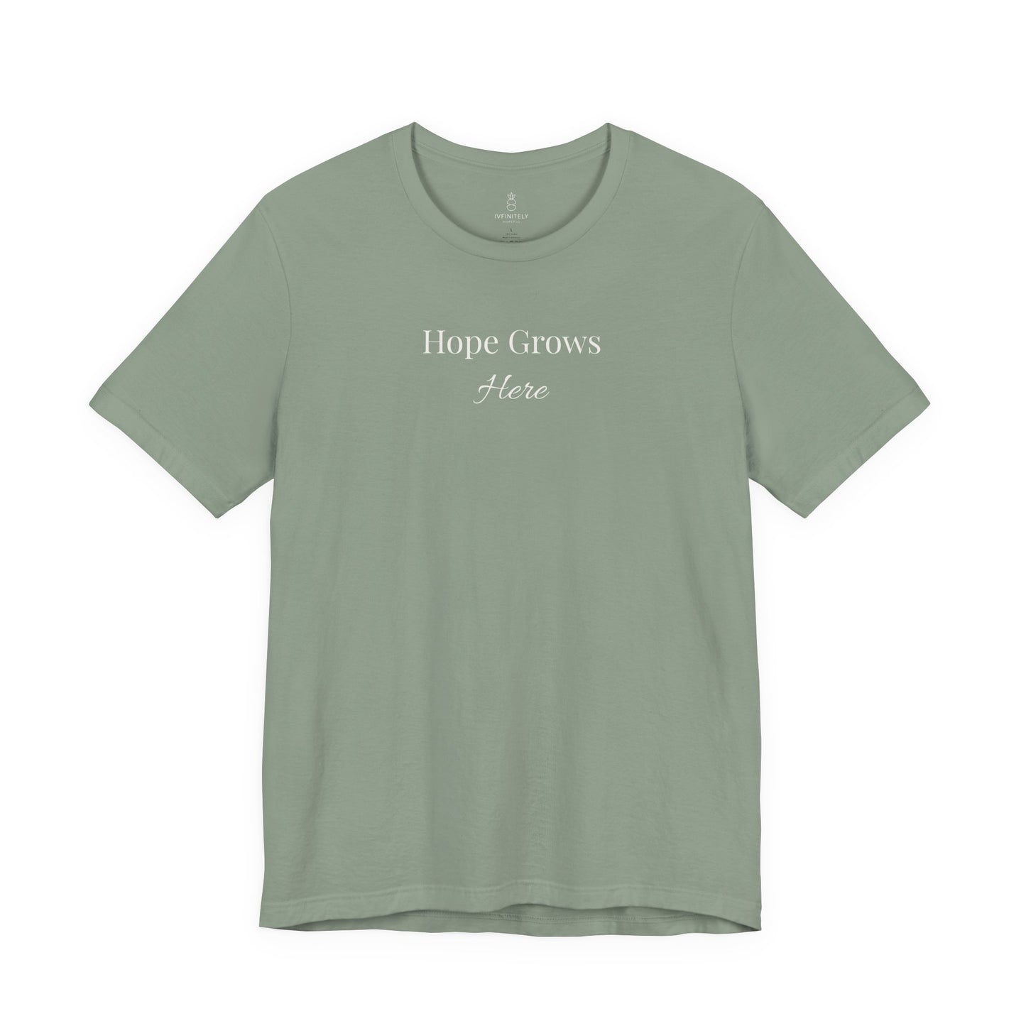 Hope Grows Here T-Shirt — Inspirational Tee