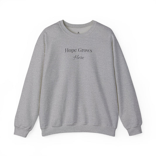 Hope Grows Here Sweatshirt Infertility Gift